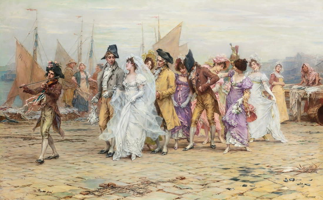 Frederik Hendrik Kaemmerer - The Wedding Procession
