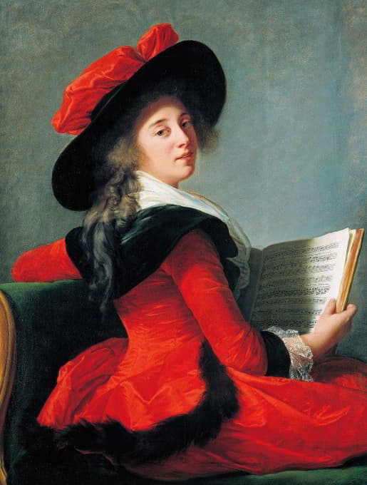 Elisabeth Louise Vigée Le Brun - Baronne De Crussol