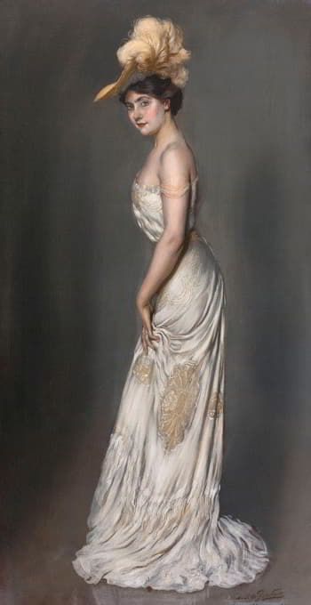 勒内·普雷杰兰夫人肖像