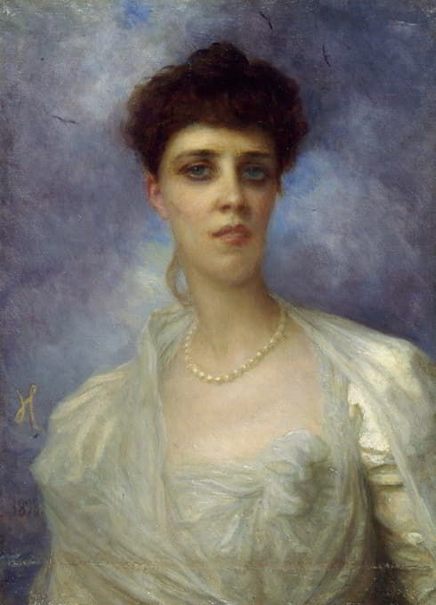 盖恩伯爵夫人玛丽·塞雷塞·德塞古尔肖像