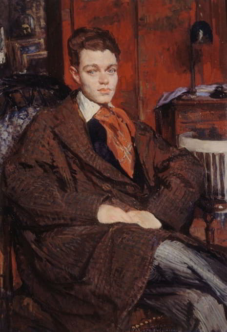 作家勒内·克里维尔肖像（1900-1935）