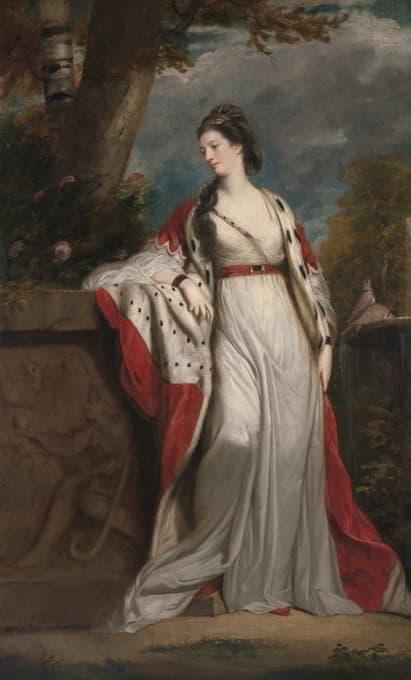 Sir Joshua Reynolds - Elizabeth Gunning, Duchess of Hamilton and Argyll