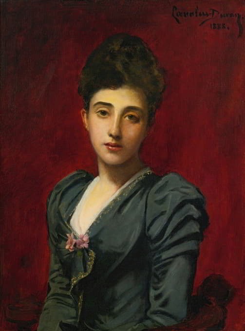 塞尔斯伯爵夫人莉莉·德·鲁西的画像