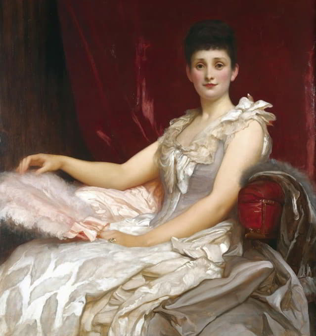 艾美·奥古斯塔的肖像，柯勒律治夫人