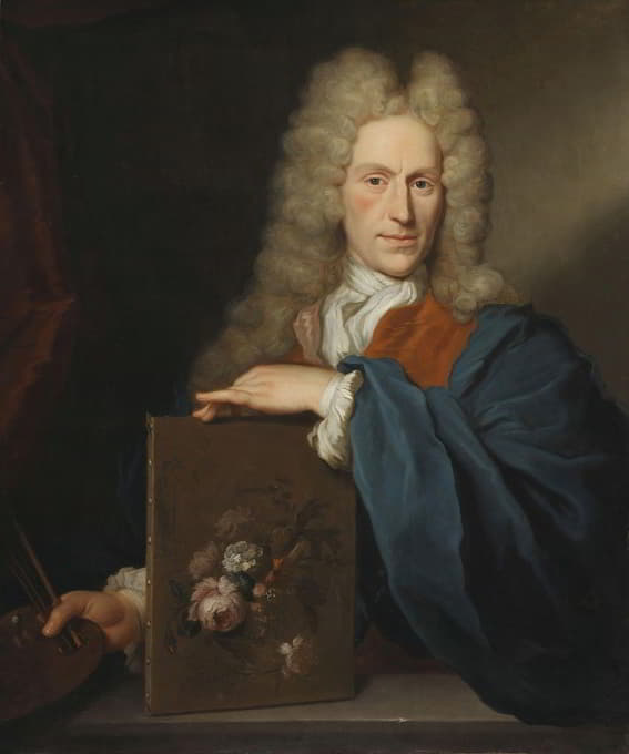 Arnold Boonen - Portrait of Jan van Huysum