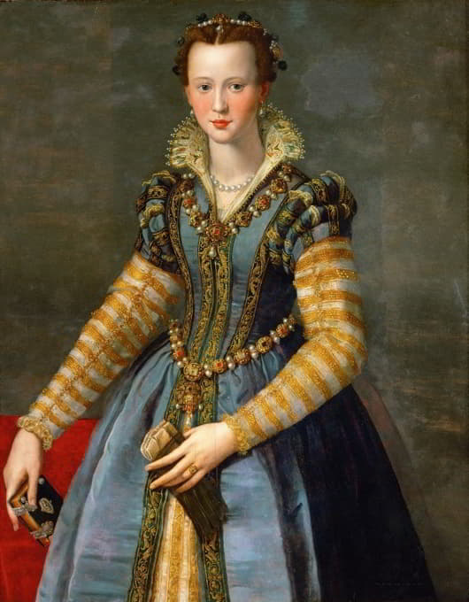 玛丽亚·德美第奇肖像（1540-1557）