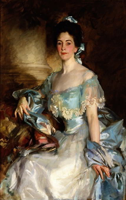 John Singer Sargent - Portrait Of Mrs A Lawrence Rotch
