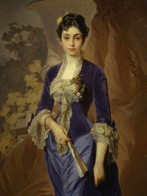 玛丽亚·G·雷耶夫斯卡娅公主肖像