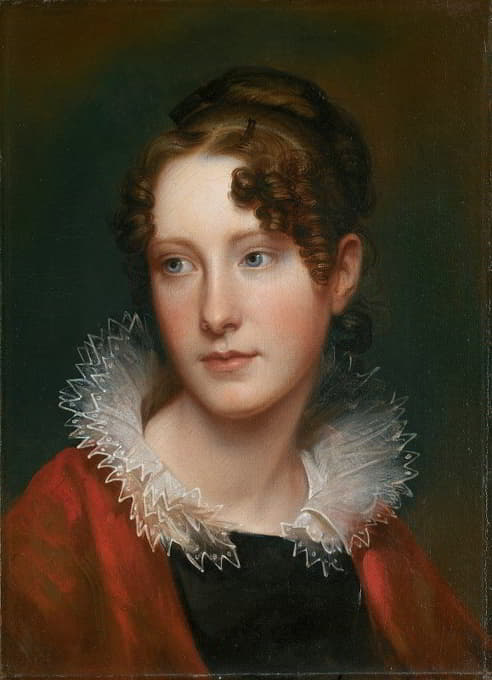 Rembrandt Peale - Portrait Of Rosalba Peale