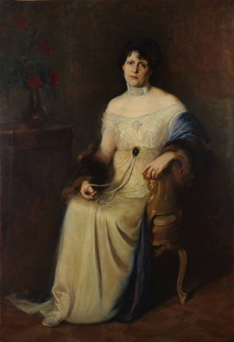 Ernesto DE LA Carcova - Retrato de la esposa del autor