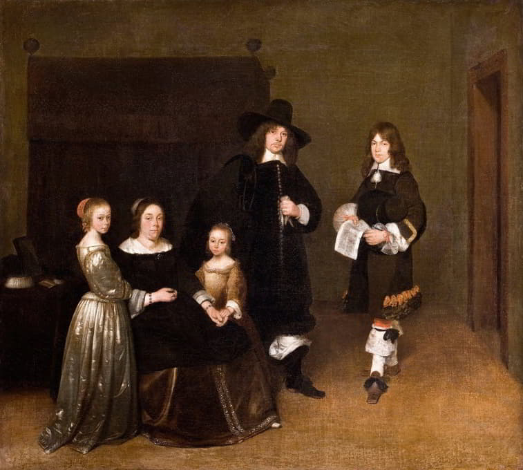 Gerard ter Borch - Portrait of a Family