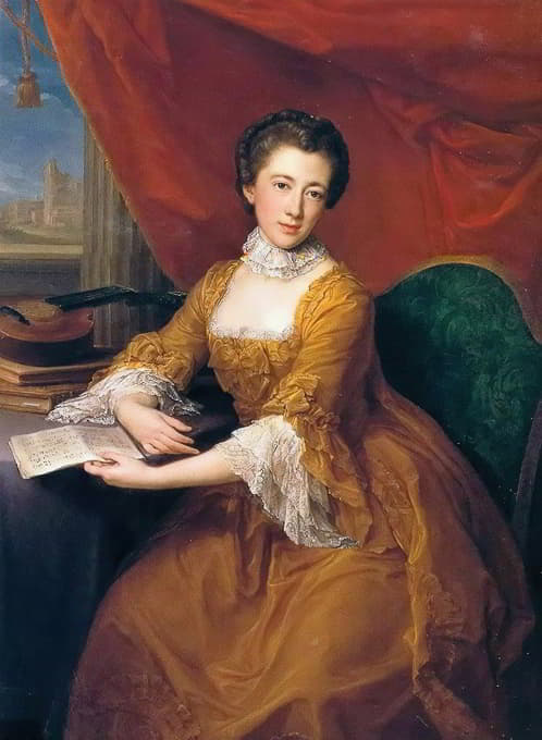 Pompeo Batoni - Portrait of Lady Margaret Georgiana Poyntz
