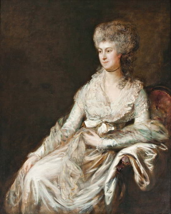 Thomas Gainsborough - Madame Lebrun