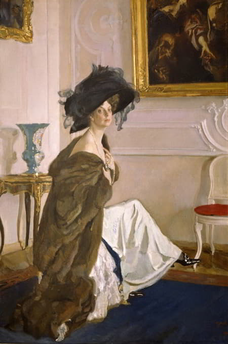 Valentin Alexandrovich Serov - Portrait of Princess Olga Orlova