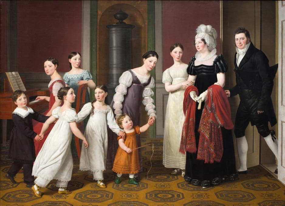 C.W. Eckersberg - The Nathanson Family