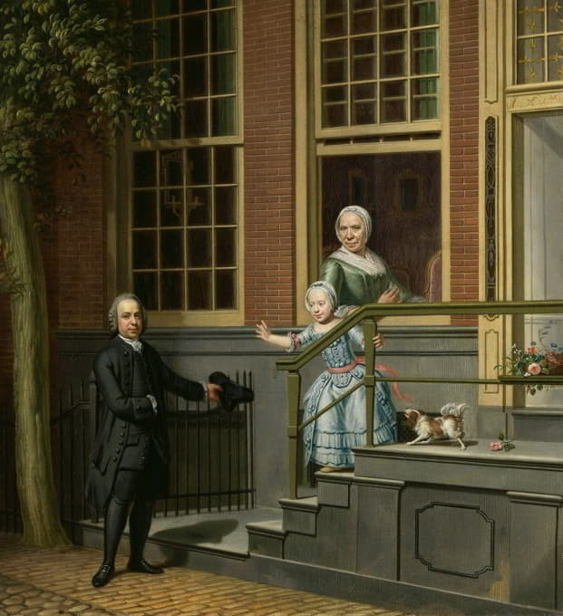 Hendrik Pothoven - Jan de Groot (1733-1801) and his family