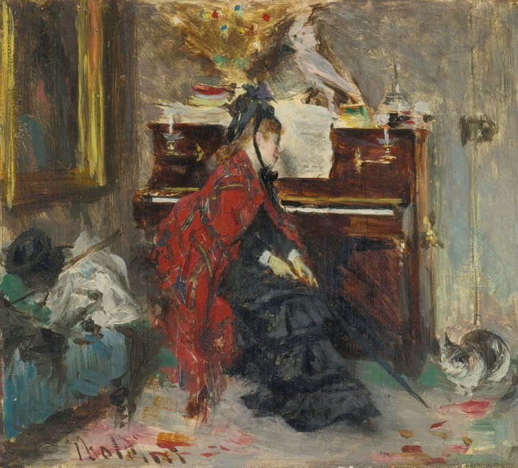 Giovanni Boldini - Woman At The Piano