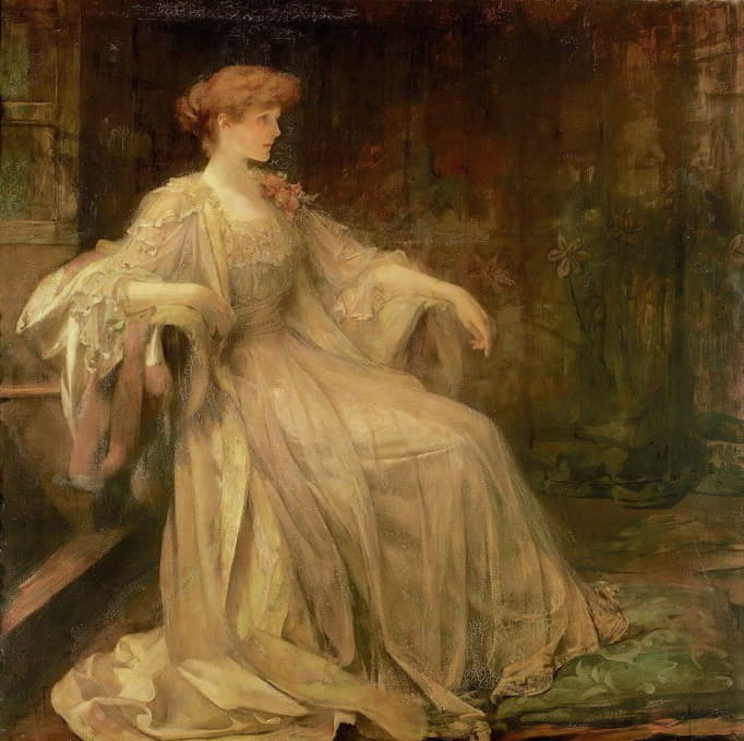 格兰比侯爵夫人紫罗兰的肖像