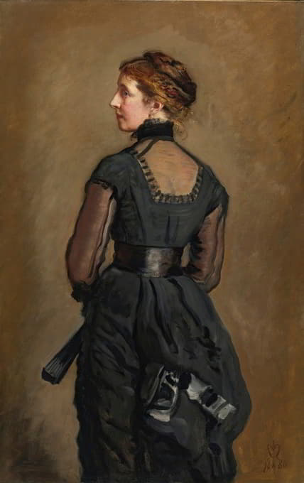 Sir John Everett Millais - Portrait Of Kate Perugini, Daughter Of Charles Dickens