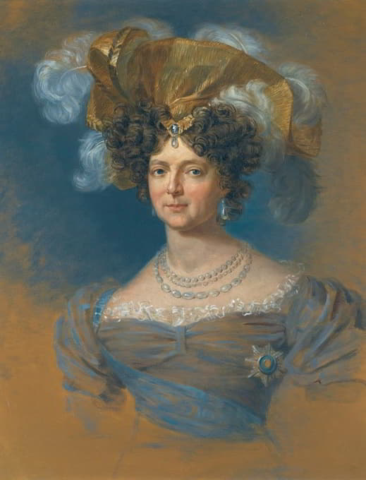 玛丽亚·费多罗夫娜皇太后画像