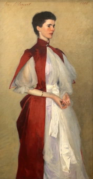 John Singer Sargent - Portrait of Mrs. Robert Harrison