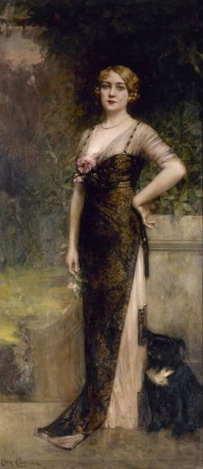 Léon François Comerre - Portrait de Madame Jean Maillard-Norbert