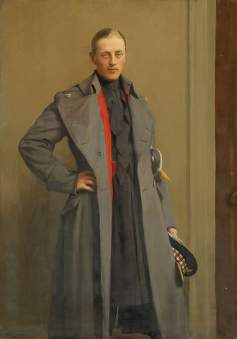威廉·吉尔伯特·霍尔德斯沃斯中尉画像