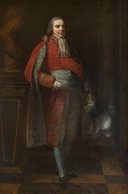 查尔斯·莫里斯·德塔利兰德·佩里戈德（1754-1838）的肖像，穿着大管家的服装