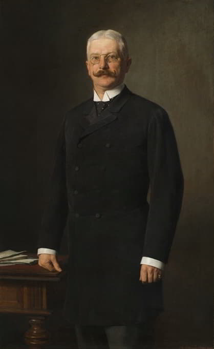 部长保罗·高奇·弗雷海尔·冯·弗兰肯图恩（1851-1918）