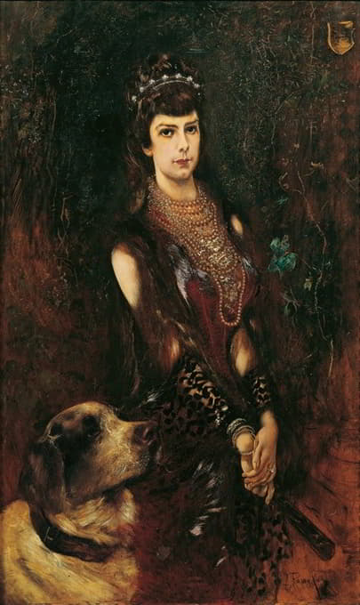 伊丽莎白皇后与伯恩哈丁犬