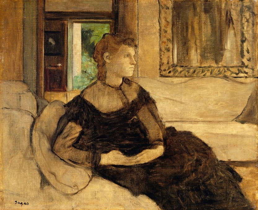 西奥多·戈比拉德夫人（Yves Morisot，1838-1893）