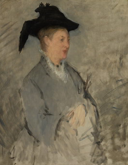 爱德华·马内夫人（苏珊娜·伦霍夫，1829-1906）