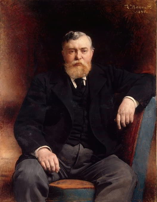 Léon Bonnat - Portrait of Prince Vyacheslav Tenishev