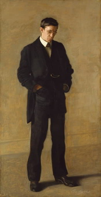思想家；路易·N·肯顿的肖像