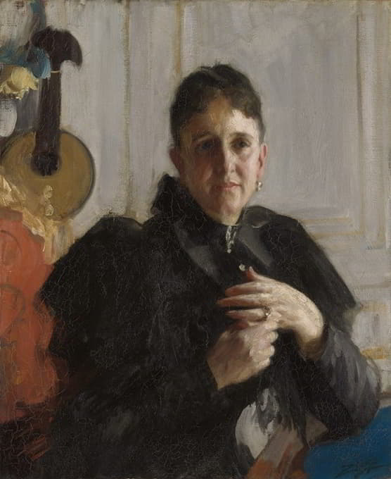 约翰·克罗斯比·布朗夫人（玛丽·伊丽莎白·亚当斯，1842-1918）