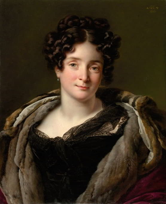 Anne Louis Girodet-Trioson - Madame Jacques-Louis-Étienne Reizet (Colette-Désirée-Thérèse Godefroy, 1782–1850)