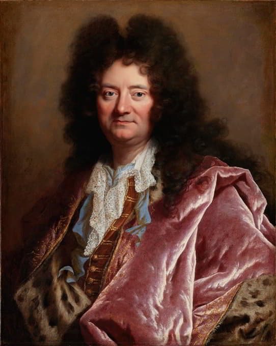 Circle of Hyacinthe Rigaud - Portrait of a Gentleman