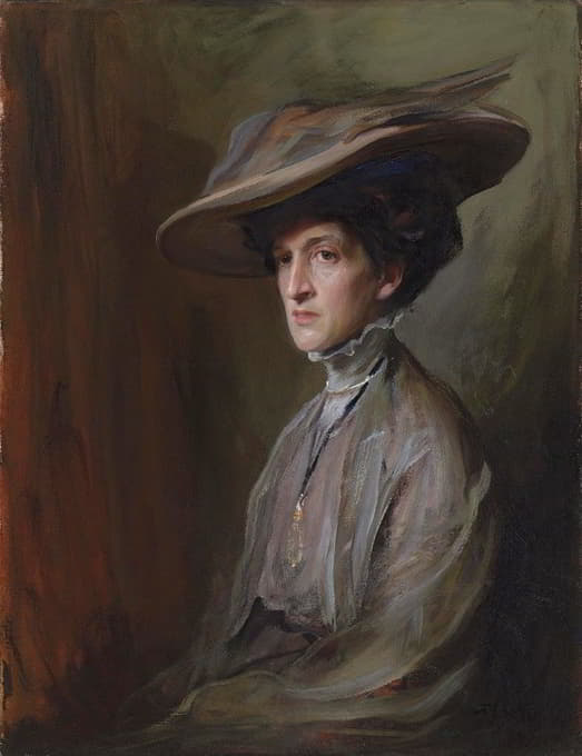 Philip Alexius de László - Mrs Herbert Asquith, later Countess of Oxford and Asquith