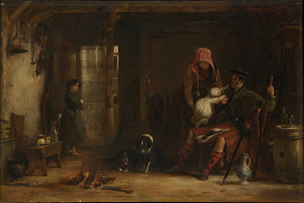 Sir David Wilkie - The Highland Family
