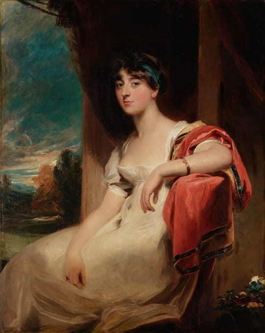 Sir Thomas Lawrence - Miss Harriet Clements
