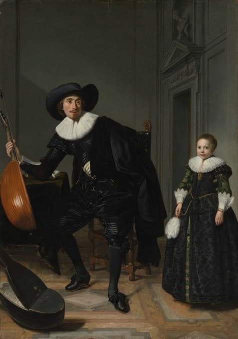 Thomas de Keyser - A Musician and His Daughter