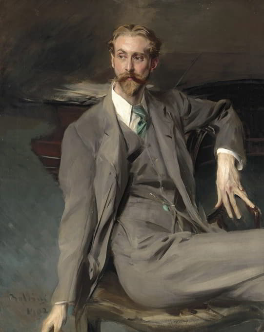 艺术家劳伦斯·亚历山大（“彼得”）哈里森的肖像