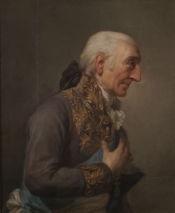 塞姆元帅斯塔尼斯·瓦夫·马阿乔夫斯基（1736-1809）的肖像