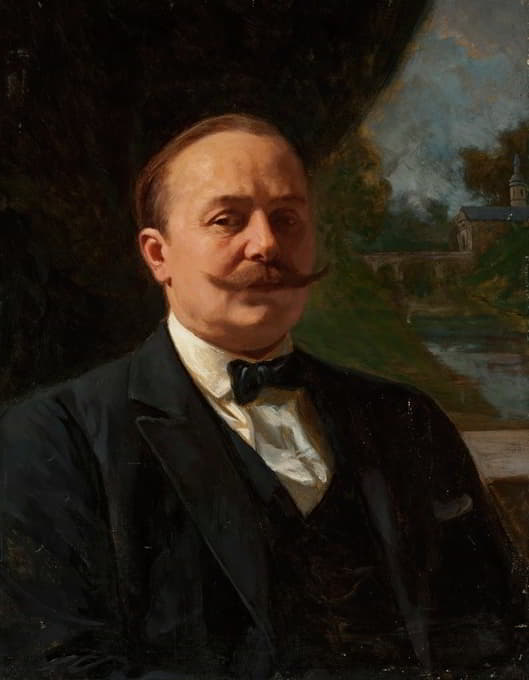 阿尔布雷希特·拉齐维尔肖像（1885-1935）