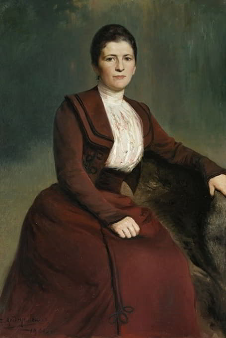 艺术家妹妹G.Lesiewska的肖像