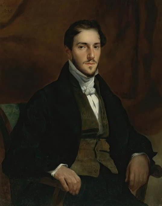 Eugène Delacroix - Portrait Of Félix Guillemardet