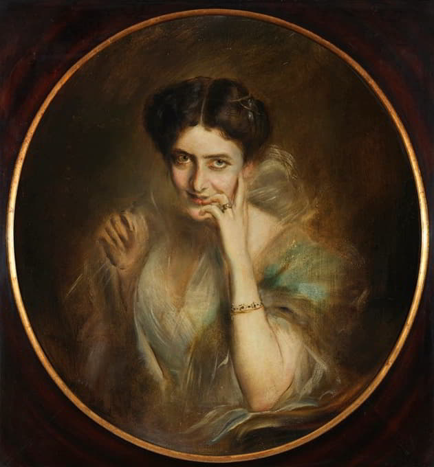 印度总督凯德尔斯顿的玛丽·维多利亚·柯松夫人肖像