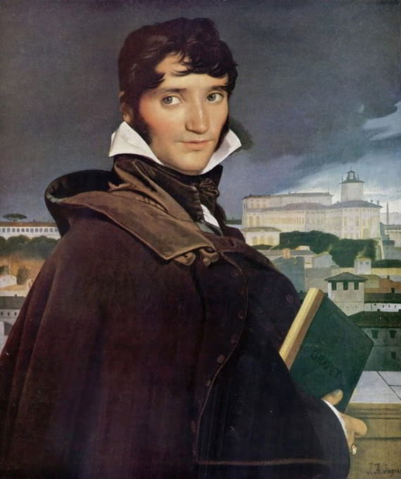 Jean Auguste Dominique Ingres - Portrait of François Marius Granet (1777-1849)