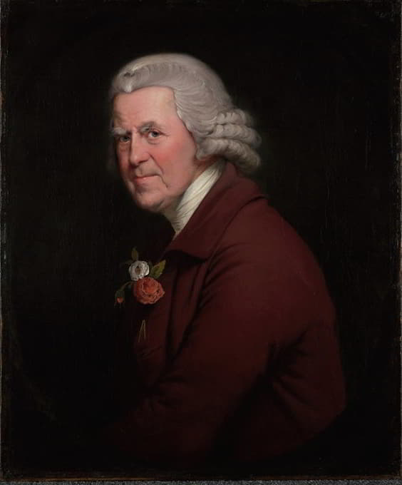 Joseph Wright of Derby - Portrait of Old John, Head Waiter at the King’s Head Inn in Derby
