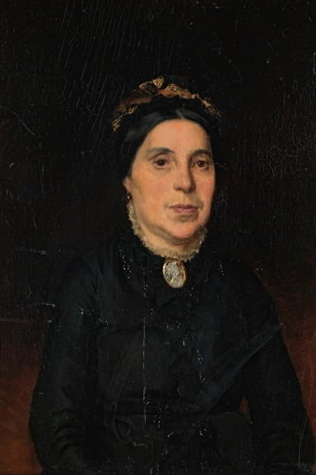 伊格纳兹·德伊奇妻子的肖像